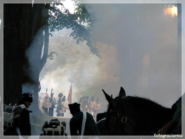 19 czerwca 2010 r. pod Twierdzą Srebrna Góra -inscenizacja historyczna. 200 żołnierzy z epoki napoleońskiej odtwarza bitwę z roku 1807.