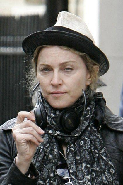 Piosenkarka Madonna " ... i bez retuszu. / fot. East News