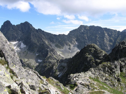 Mięguszowiecki Szczyt, Cubryna, Skrajna Piarżysta Przełęcz, Koprowy Szczyt #Góry #Tatry #SzpiglasowyWierch