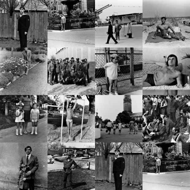 Collage. Moje zdjęcia archiwalne, dziewczynka - to moja córka. Zdjęcia z lat 60-tych i 70-tych. #collage #ZdjęciaArchiwalne