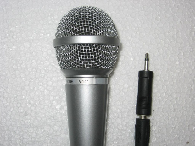 THOMSON M 141 - mikrofon dynamiczny #mikrofon #microphone #dynamic #dynamiczny #allegro #aukcja #thomson #M141 #prawie #nówka