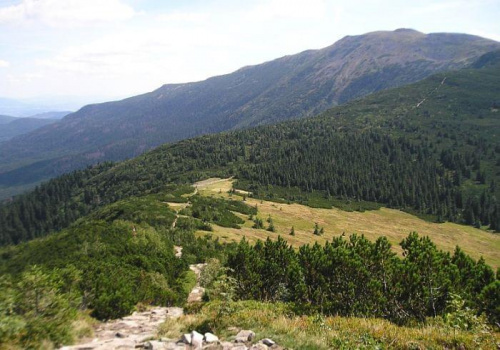 Przełęcz Brona, Babia Góra