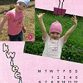 Kalendarz 2009 - Kwiecień #DigitalScrapbooking #kalendarz