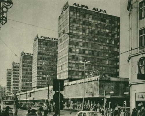 Poznań_Ulica św. Marcin 1985 r.