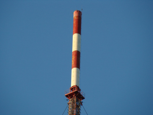 Dodatkowy tymczasowy systemik antenowy Maszt w Sremie