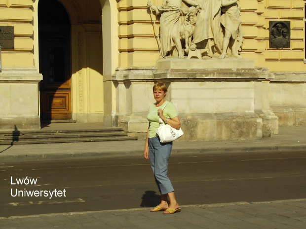 Lwów - Stare Miasto.
Uniwersytet.