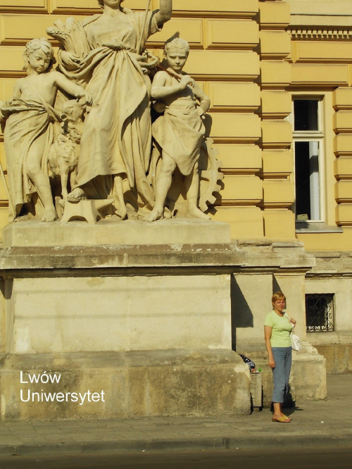 Lwów - Stare Miasto.
Uniwersytet.