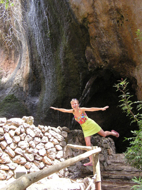 MAJORKA: La Reserva Parc de Natura. W rezerwacie trzeba pamiętać o załozeniu nakrycia głowy, jego brak może mieć katastrofalne skutki ;-)