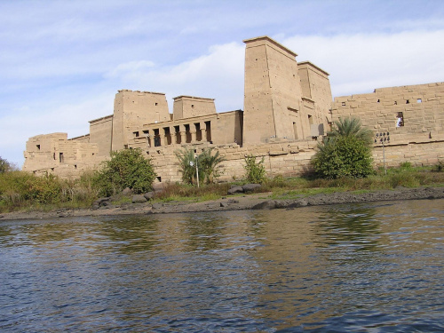 Asuan, światynia Izydy na wyspie Philae (III w. p.n.e.) #Egipt #Nubia #zwiedzanie #egzotyczne #Asuan