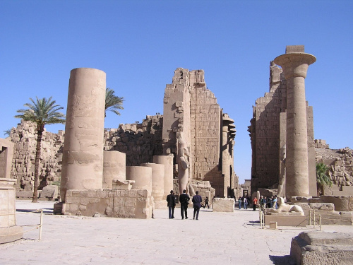 Świątynia w Karnaku #Egipt #egzotyczne #Kair #Karnak #Luksor