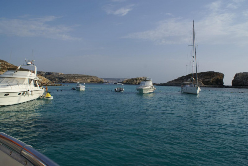 Comino, widok na Cominoto