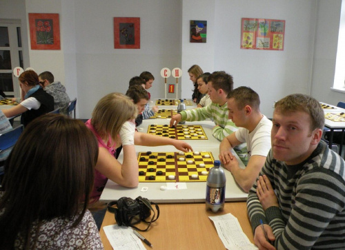 Turniej województwa kujawsko-pomorskiego szkół specjalnych Liga Warcabowa - Wiosna 2011. SOSW Toruń, dn. 24.03.2011r.