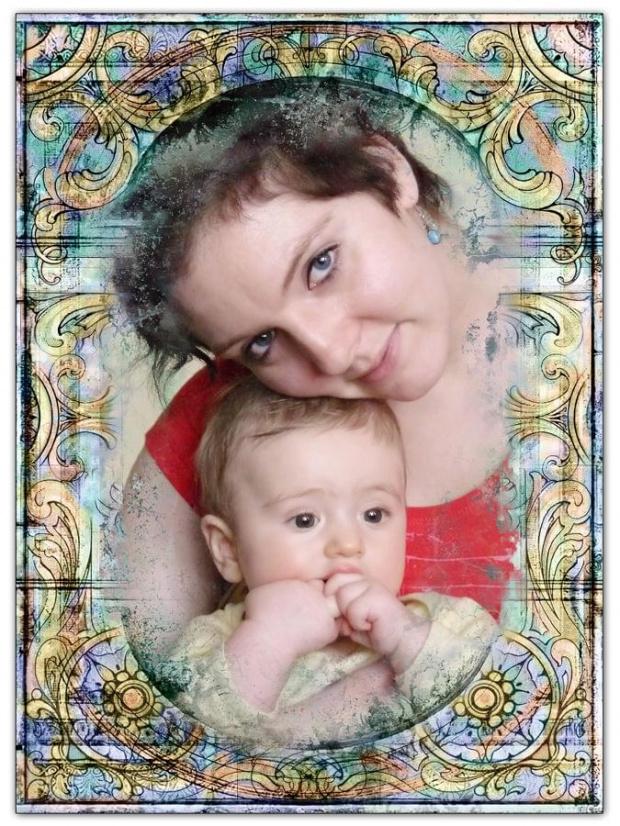 Agnieszka z synkiem Alperkiem #matka #macierzyństwo #kobieta #dziecko #portret #zdjęcie