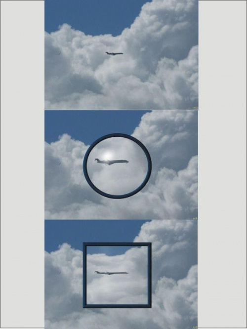 widok z mojego okna-taki sam ale jak by inny #przeróbki #niebo #widok #samolot #przerobki #inaczej