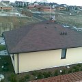 Marzec - 2009 - wizyta na dachu - domek sąsiadów i panorama osiedla #Kornelia