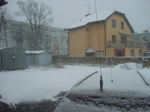 śnieżyca w Poznaniu