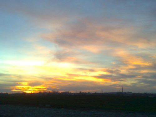 zachod słońca #MagiczneMiejsca #niebo #przyroda #widoki #ZachodSlonca