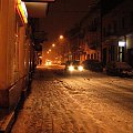 Częstochowa. Ulica Ogrodowa nocą. #Częstochowa #noc