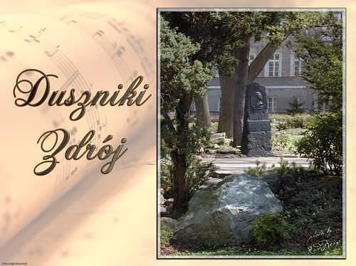 Chopin w Parku Zdrojowym w Dusznikach Zdroju #Duszniki #DusznikiZdrój #park #ParkZdrojowy #Chopin #pomnik