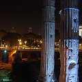 kolumny trzy #nocne #podróże #Rzym #ForumRomanum